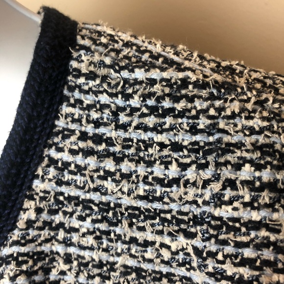 Loft Bell Sleeve Knit Tweed Jacket - Picture 4 of 6